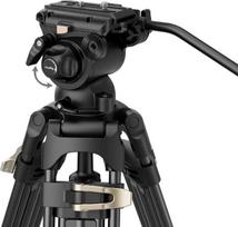 SmallRig 4686 Heavy-Duty Fluid Head Tripod Kit AD-01S