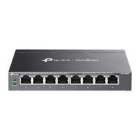 TP-LINK Omada DS108GP Unmanaged Gigabit Ethernet (10/100/1000) Power over Ethernet (PoE) Network Switch, Black