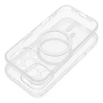 OEM Clear Mag phone case with MagSafe support for iPhone 14 Pro transparent