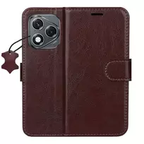 TFO Smart Luxe leather case for Honor 400 Lite, brown