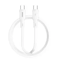 BWOO X329CC data transfer and charging cable | USB-C to USB-C | 65W | 1m | white