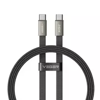 VEGER CC2-MTB data transfer and charging cable | USB-C to USB-C | PD | 240W | 1.5m | black