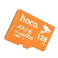 Hoco MicroSD memory card 128GB class 10 UH-1 U3 V30 A2 orange