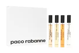 Paco Rabanne Miniatures Collection Set: Lady Million EDP 10ml + Olympea EDP 10ml + Lady Million Fabulous Intense EDP 10ml + Olympea Blossom EDP 10ml