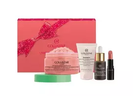 Collistar Set: Unbox Your Uniqueness Mini Lipstick 102 + Magic Drops 10ml + Regenera Cream 15ml + Firming Body Scrub 70g