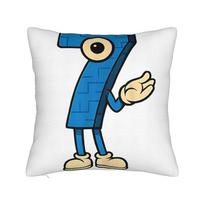 67 Six Seven Meme Italian Brainrot Birthday Pillow Case  Print Pillow Cover For Office Car Home Decor Kawaii Cushion Cover 12x12Inch
