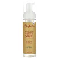SheaMoisture, Drėkinantis formavimo ir fiksavimo putplastis su figų ekstraktu ir baobabo aliejumi, 7,5 fl oz (222 ml)