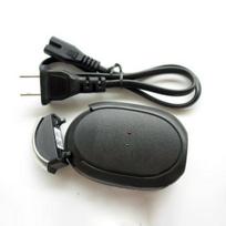 Nešiojamas ausinių akumuliatoriaus įkroviklis su laidu, skirtas Qiute Comfort 3 QC3 US Plug juoda