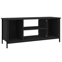 TV Stand Black 102 x 35 x 45 cm Particleboard