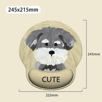 Memory Foam Wrist Rest Mouse Pad Ergonomic Gaming Mousepad Creative Hand Support Mouse Mat  Gifts