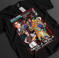 Record Of Ragnarok Shirt Jack The Ripper Tshirt Buda TShirt Adam Top Anime Tee S
