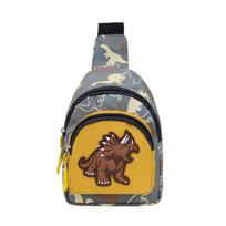 Children's bags, new dinosaur boys and girls cute princess baby breast bag girls fashion messenger backpack geltona