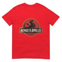 Retro Mongo Is Appalled Vintage Riding Dinosaur Unisexs TShirt S