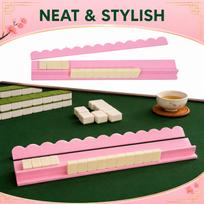 17 Inch Wood Mahjong Rack Stand - One Size