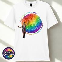 Harry Styles TShirt Together Together Rainbow Tee Kiss All The Time Disco S2XL M