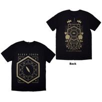 Sleep Token TShirt Emergence Feathered Host Black Back Print OFFICIAL NEW S