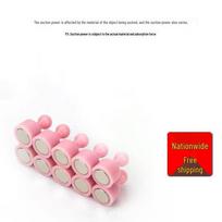 Multi-Color Magnetic Pushpins for Office & Whiteboard - Large, Medium, Small Sizes Small Pink (12*20mm)