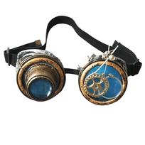 Detachable Lens Cosplay Glasses Colored Lenses Protective Eyewear Costume Prop  Dress Up Party mėlyna