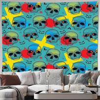 Bohemian Tapestry Wall Hanging Psychedelic Mushroom Decor Trippy Forest Backdrop Gothic Room Aesthetic Festival Home Decor Vinta 70x100cm28x39in
