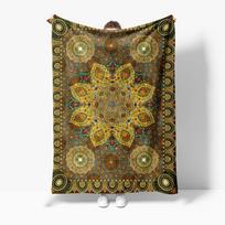 Bohemian Mandala Mosaic Throw Blanket Decorative Cushion Cover Bedspread Sofa Cover Wall Hanging Art Gift 70x100cm28x39in