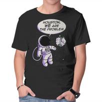 Unisex Crew Neck T-Shirt We Are The Problem Graphic Short Sleeve Casual Tee S