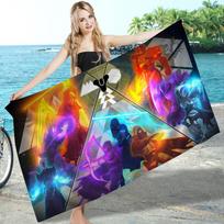 Hot Games Destiny 2 Various Anime Microfiber Beach Towel Absorbent Quick Dry Soft Yoga Swimming Resort Mountain Climbing Towel Cotton 30x30cm