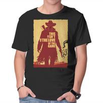 Unisex Crew Neck T-Shirt Love Of The Game Graphic Short Sleeve Casual Tee M