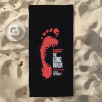 Movie T-The L-Long W-Walk Towel Microfiber Beach Towel, Quick-Dry, Sand-Free, Ultra-Fine Fiber, Super Soft. 60x35CM