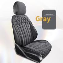 Breathable Car Seat Cover Luxurious Soft Suede Driver'S Seat Anti-Slip Protective Cushion Four Seasons Car Interior Seat Support