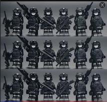 Statybiniai blokeliai kariniai minifigūrėlės kariai specialiosios pajėgos policijos minifigūrėlės vaikiškas dėlionė berniuko žaislas dėlionė