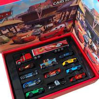 HOT Sale 11/12Pcs Disney Pixar Cars Gift Box Metal Diecast lightning McQueen Car Model Toy Jackson Uncle Truck Boy Birthday Toys