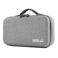 Portable Storage Bag for Gopro Max 2 Travel Bag Protective Case for GoPro Max2 Dual Battery Charger Extension Pole pilka spalva