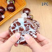 New Crunchy Chocolate ASMR Handmade Ball Stress Anxiety Relief Slow Rebound Squishy Squeeze Sensory Fidget Gifts For Kids Adults