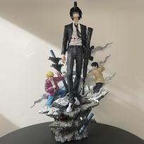 33cm Anime Hayakawa Aki Action Figure Manga GK Statue Collection Model Ornament Hayakawa Aki Figurine Peripheral Figuras Toys no box