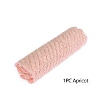 1/3PCS Car Microfiber Absorbent Scouring Pad Cleaning Cloth Washing Towel Dishcloth Cleaning Rags 1PC abrikosas