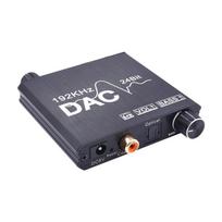 192KHz keitiklis – skaitmeninis SPDIF 3..5 optinis į analoginį L / keitiklis, optinis į 3,5 mm adapteris
