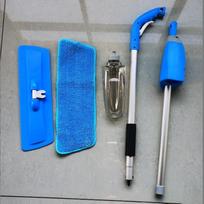Multi-Functional 4-in-1 Spray Flat Mop for Home mėlyna