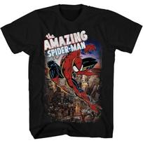 Genuine Spider-Man T-Shirt Deadpool Printed Short Sleeve Men's and Women's Crew Neck Loose and Comfortable T-Shirt S