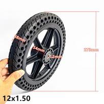 Elektrinio vežimėlio kietas padangos padangas Reguliuojamas Apsaugos nuo vagystės Inner diameter 12mm