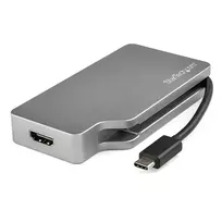 StarTech.com USB-C kelių prievadų vaizdo adapteris su HDMI, VGA, Mini DisplayPort arba DVI
