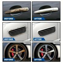 Multi-Purpose Rust Remover Spray Strong Elimination Of Rust & Iron Buildup Ideal For Chrome Paint Automotive Maintenance 100ml  towel
