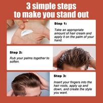 East Moon Men'S Hair Styling Cream: Strong Hold, Moisturizing, Shine, Long-Lasting, Natural Volume one size