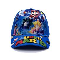 Super Mario Bros Pattern Kids Sun Shield Cap With Cotton Fabric And Uv Protection For Outdoor Use StyleH