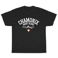 Chamonix Mont Blanc Logo American T-Shirt Funny Size S to 5XL XXXXL