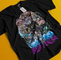Bleach Anime TShirt Espada Squad Shirt Ichigo Bankai Tee Aizen Tshirt Zaraki S