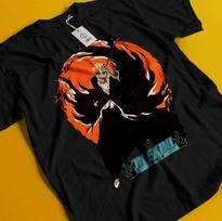 Bleach Anime Tshirt Ichigo Bankai TShirt Aizen Yhwach Tee Zaraki Kenpachi Shirt S