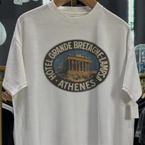 Grand Bretagne Lampsa Hotel Promo White T-Shirt XXL S