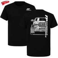 FP Fitzgerald Performance Truck T-Shirt 2-Sided, Pickup Graphic Tee, Soft Cotton S