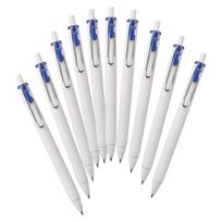 Mitsubishi Pencil One Gel Ballpoint 10 Box Uni-ball Pen, 0.38mm, Blue, pens, UMNS38.33 mėlyna