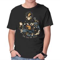Unisex Crew Neck T-Shirt The Cult Of Pizza Graphic Short Sleeve Casual Tee XXXL